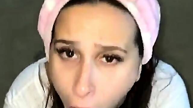 Delirious brunette whore riding big cock hardcore