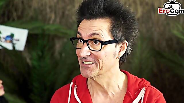 German Sexgame Junglecamp with Trials of courage TV SHOW