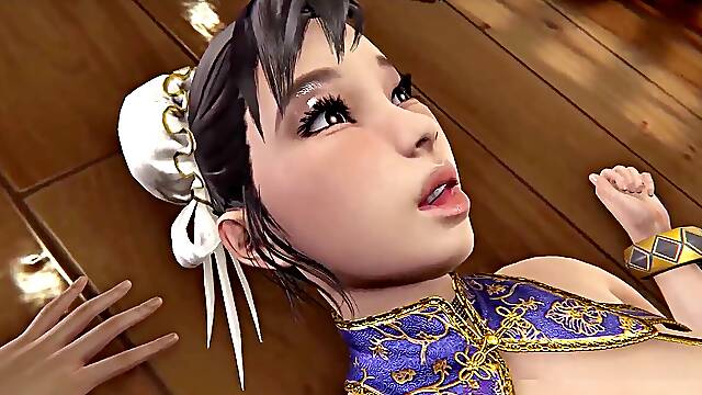 Seductive Jade in 3D manga porn – Girl with ample globes & Nipple Stickers Engaging in Pussy Fingering, Licking, and Squirt