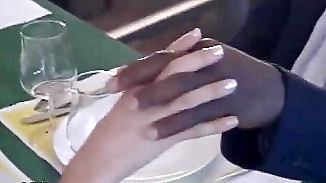 Old 3some interracial