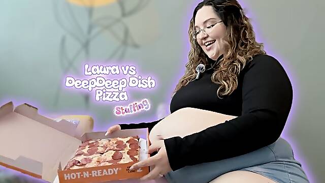 Laura VS DeepDeep Dish Pizza - STUFFING