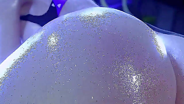 D.mon Overwatch Cowgirl Riding Hot Bikini 3D Hentai Animation Uncensored