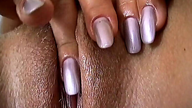 Close up Dirty Talking and Pussy Playing with German Babe